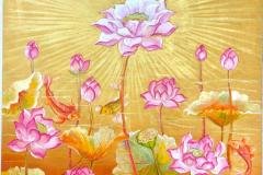 The lotus pond
